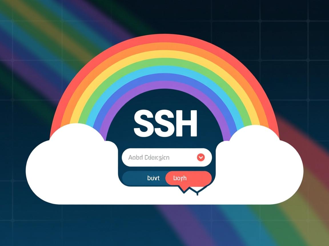 彩虹云如何SSH登录? 第3张 彩虹云如何SSH登录? 第3张