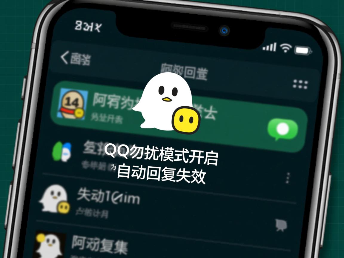 QQ勿扰模式开启为何自动回复失效 第3张 QQ勿扰模式开启为何自动回复失效 第3张
