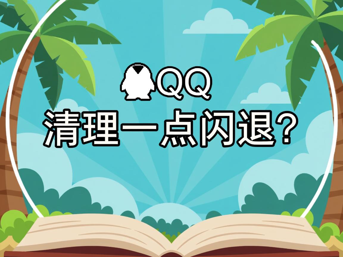 QQ清理一点就闪退? 第2张 QQ清理一点就闪退? 第2张