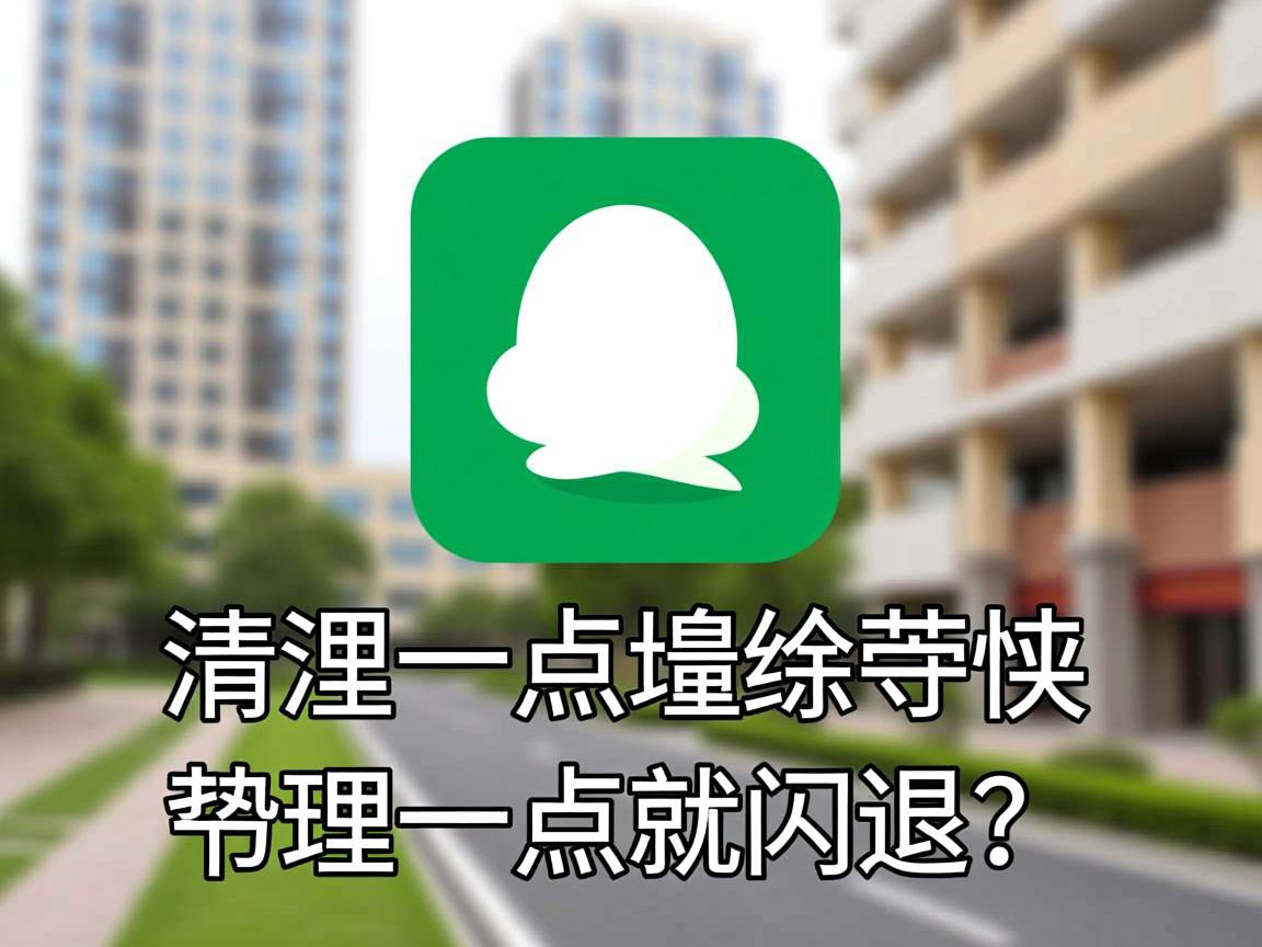 QQ清理一点就闪退? 第3张 QQ清理一点就闪退? 第3张