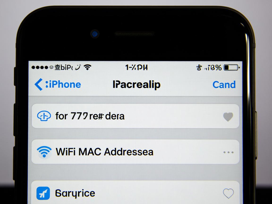 iPhone7的WiFi MAC地址如何查询? 第3张 iPhone7的WiFi MAC地址如何查询? 第3张
