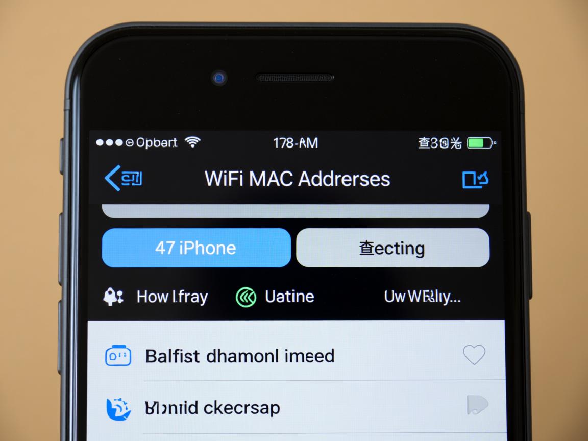 iPhone7的WiFi MAC地址如何查询? 第2张 iPhone7的WiFi MAC地址如何查询? 第2张