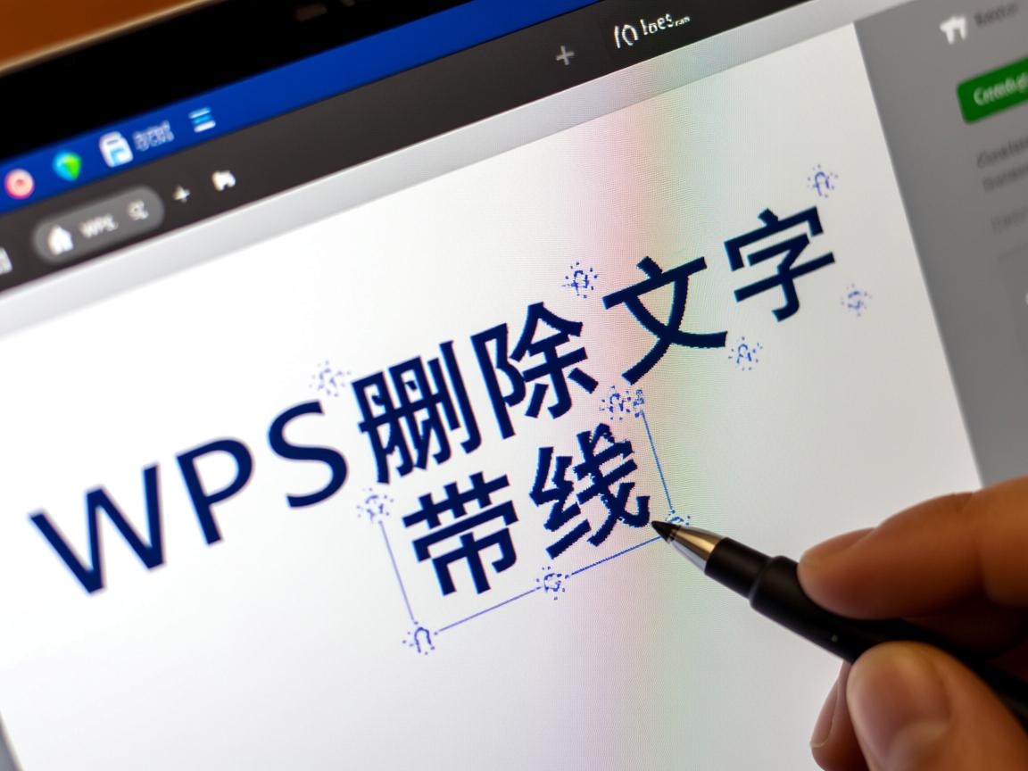WPS删除文字为何连带线条? 第3张 WPS删除文字为何连带线条? 第3张