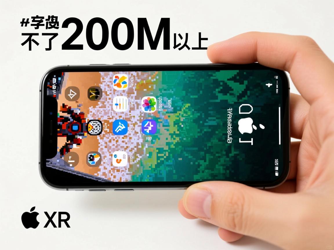 苹果XR为何装不了200M以上游戏? 第2张 苹果XR为何装不了200M以上游戏? 第2张