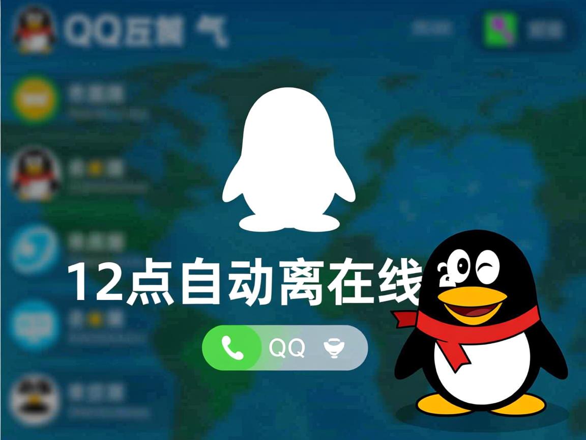 为什么QQ过12点自动离线? 第1张 为什么QQ过12点自动离线? 第1张