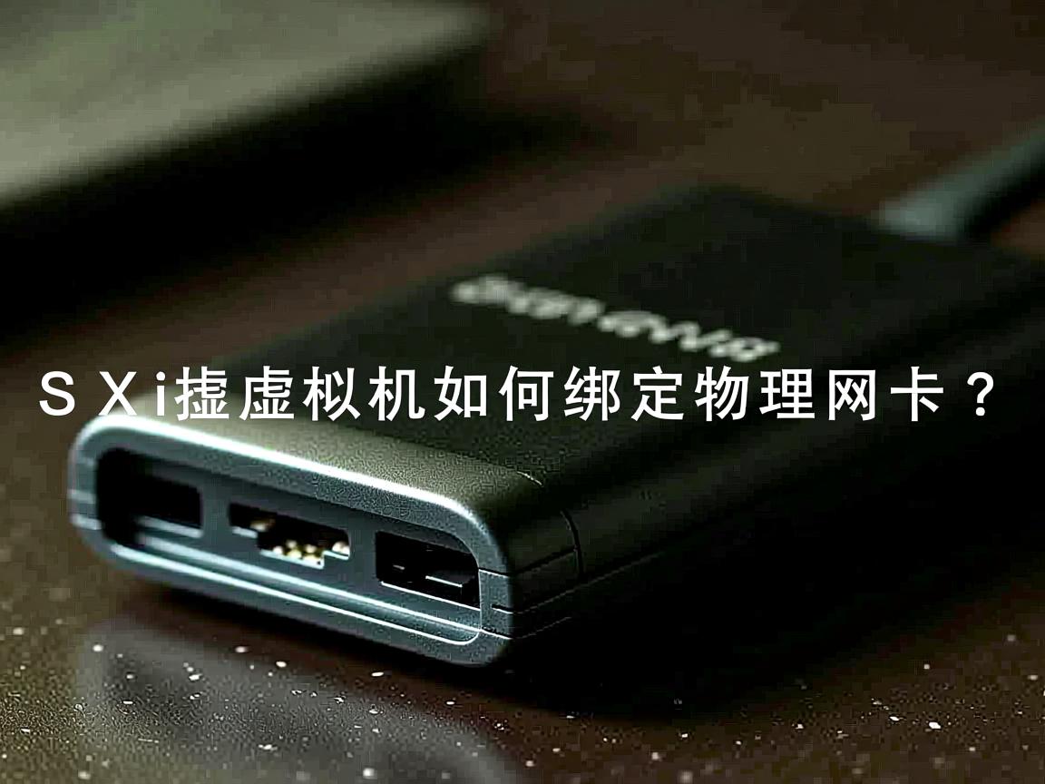 ESXi虚拟机如何绑定物理网卡？