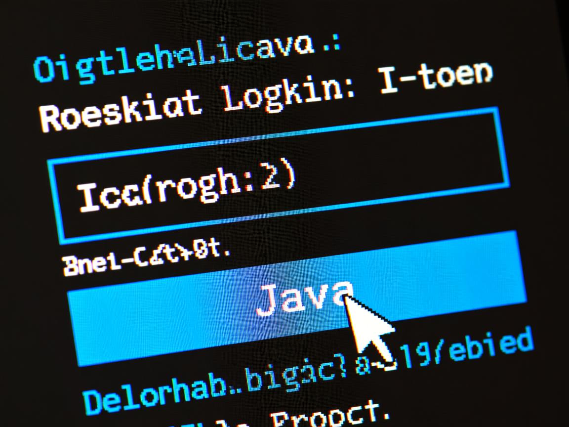如何用Java编写登录代码？