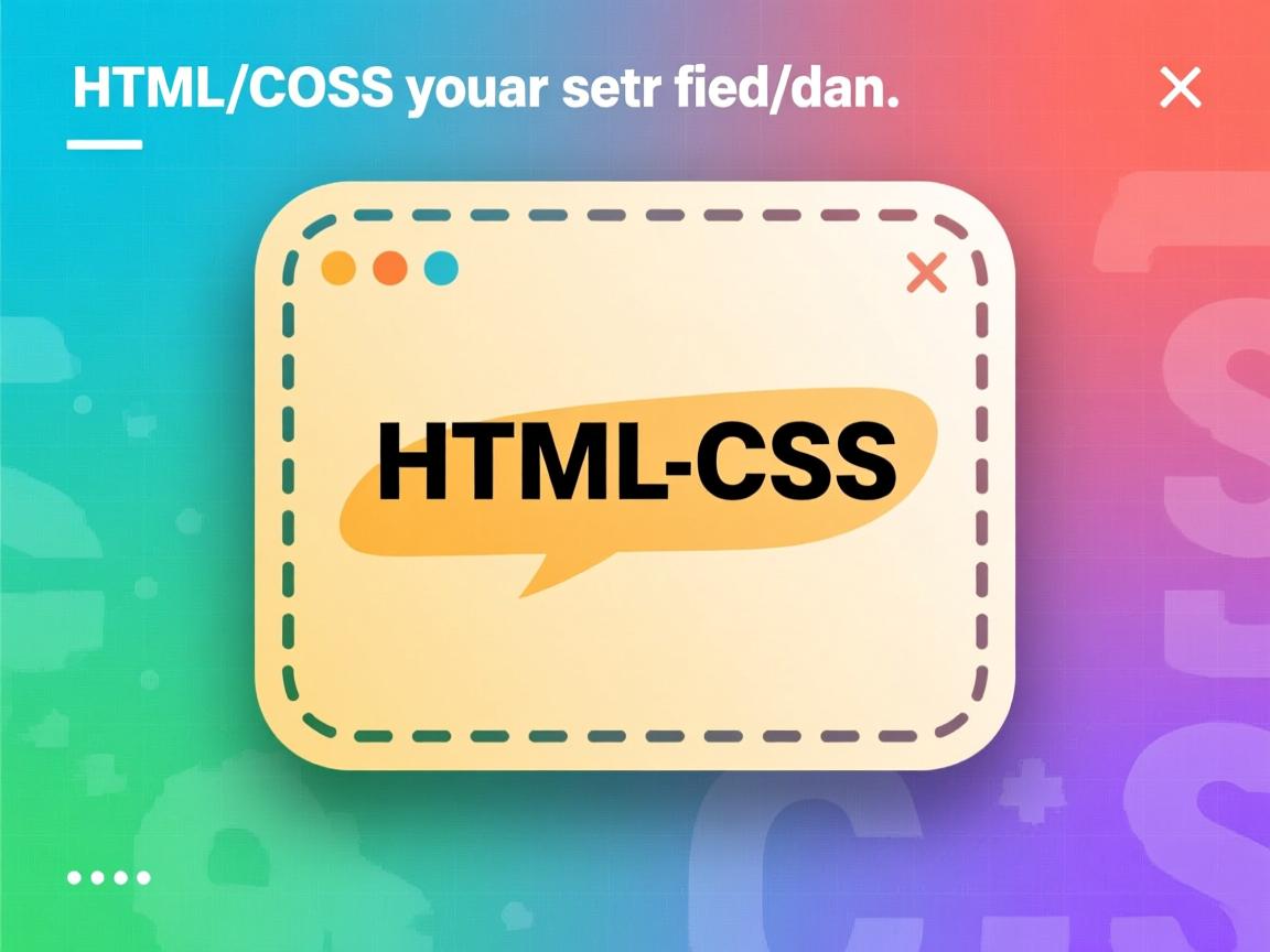 如何在HTML/CSS中快速设置虚线边框? 第3张 如何在HTML/CSS中快速设置虚线边框? 第3张