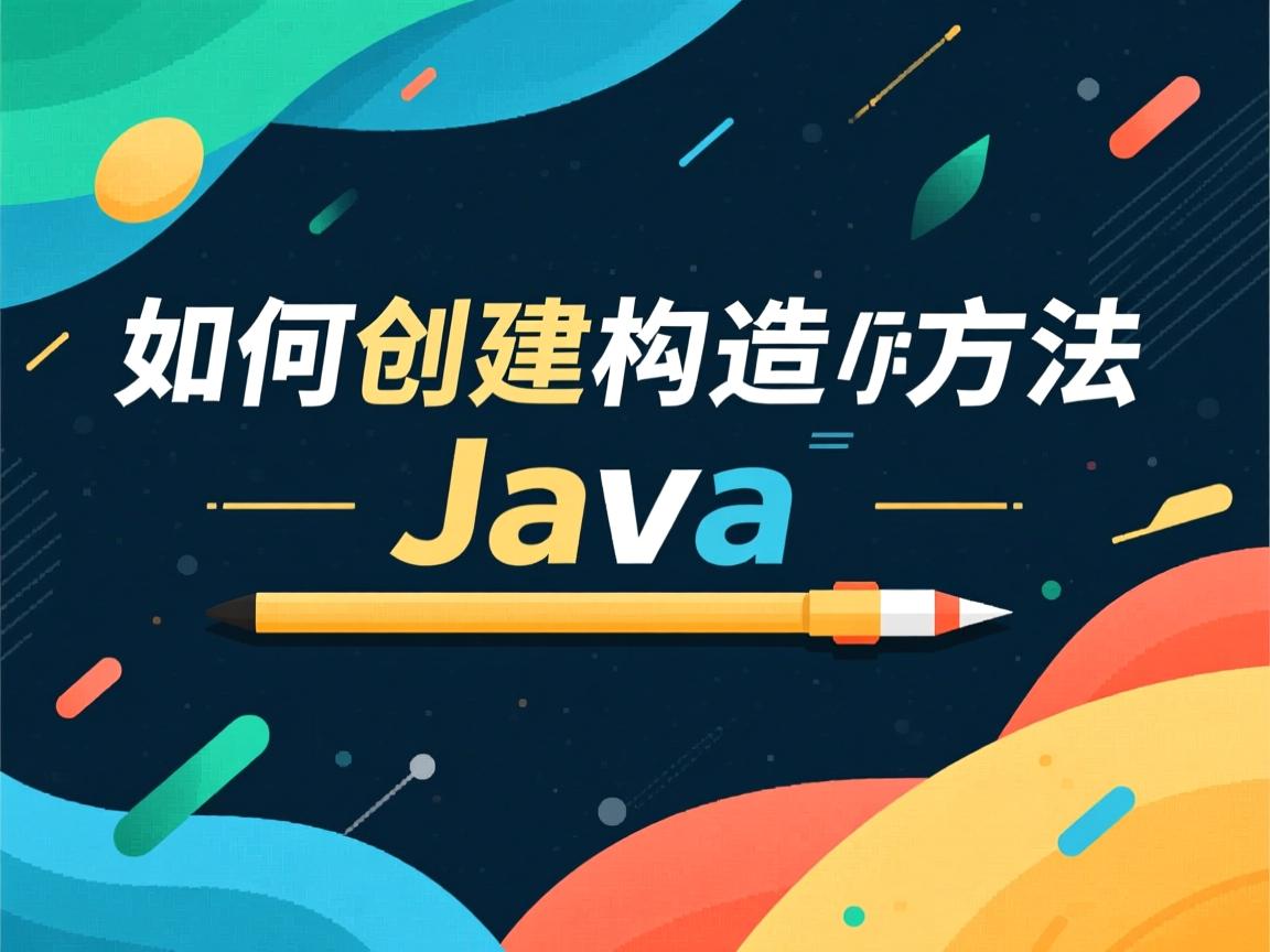 Java如何创建构造方法? 第2张 Java如何创建构造方法? 第2张