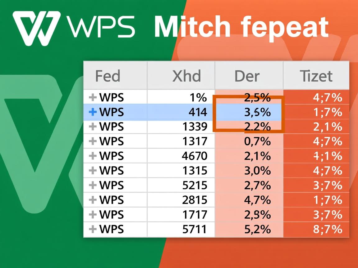WPS表格如何匹配重复数据? 第3张 WPS表格如何匹配重复数据? 第3张