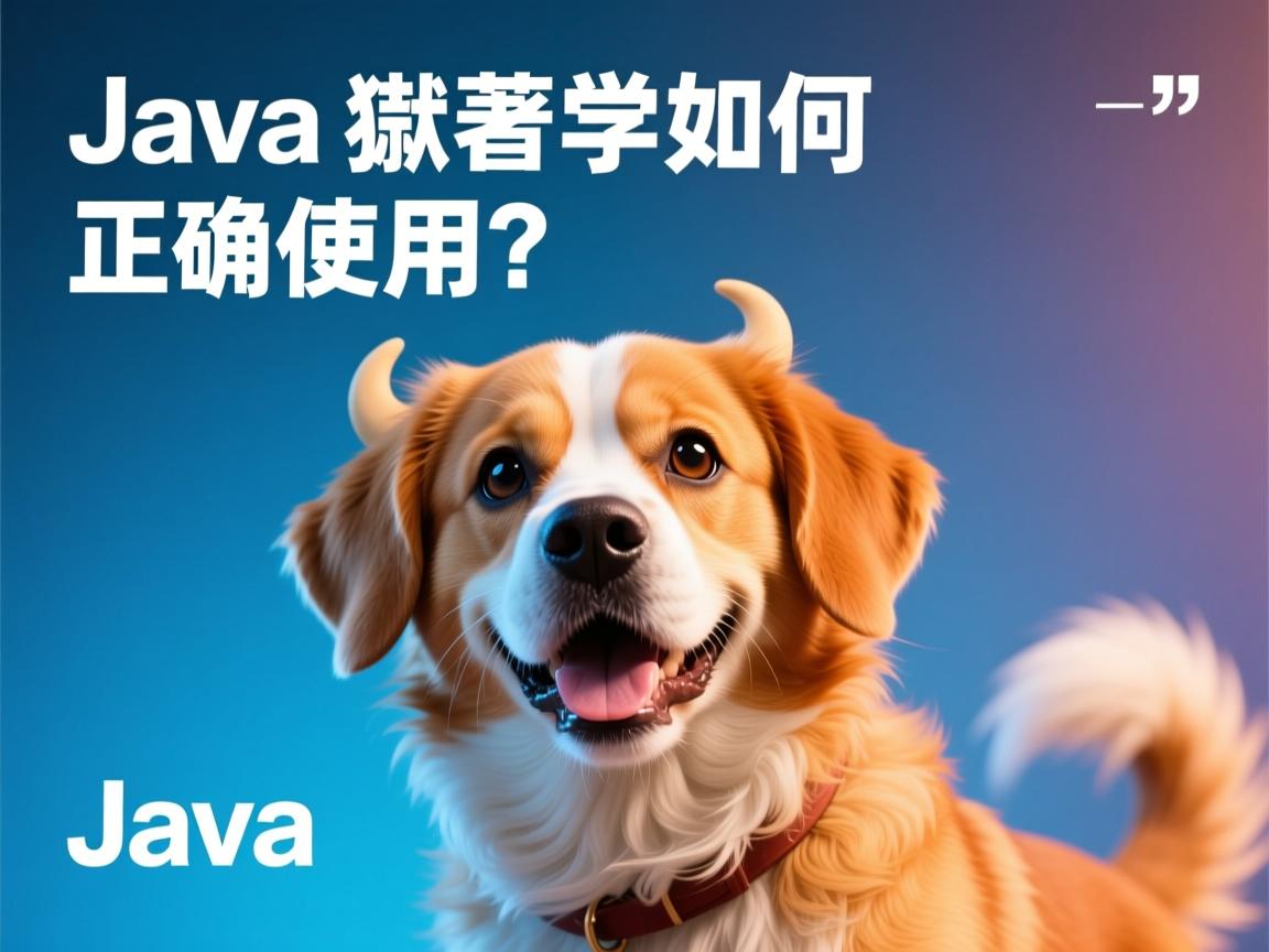Java参数如何正确使用？