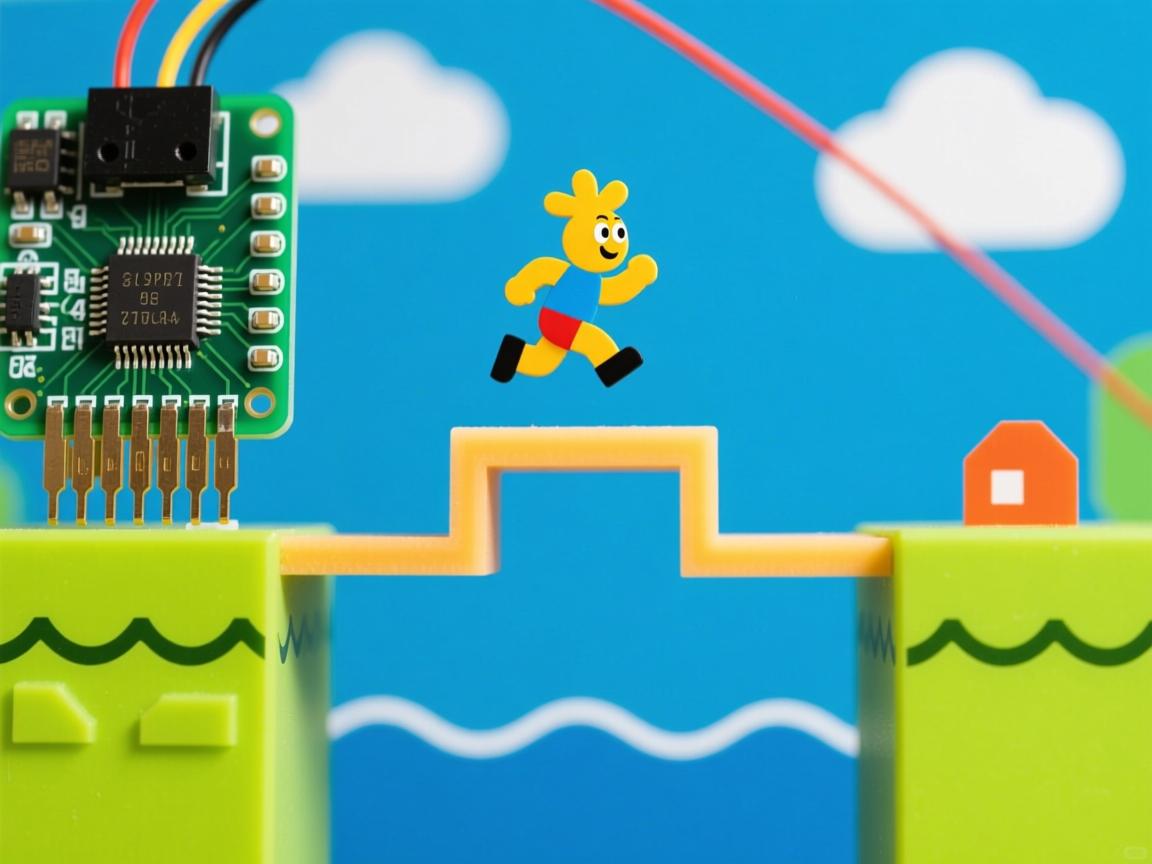 如何用单片机玩转物理跳一跳? 第2张 如何用单片机玩转物理跳一跳? 第2张