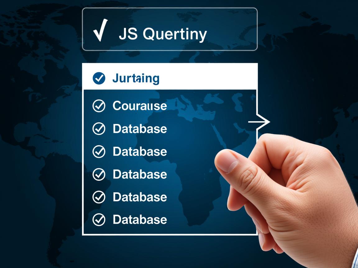 如何用JS查询数据库数据? 第1张 如何用JS查询数据库数据? 第1张