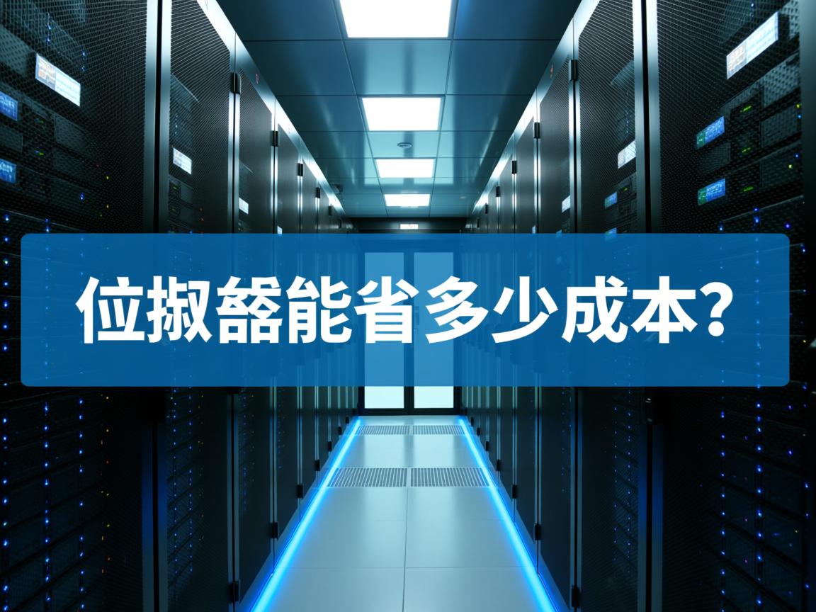 物理服务器开虚拟机能省多少成本？