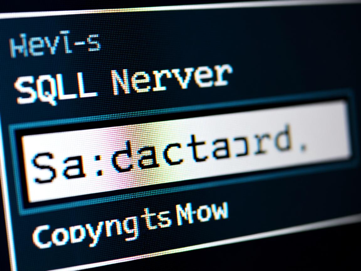 如何修改SQL Server的sa密码? 第2张 如何修改SQL Server的sa密码? 第2张