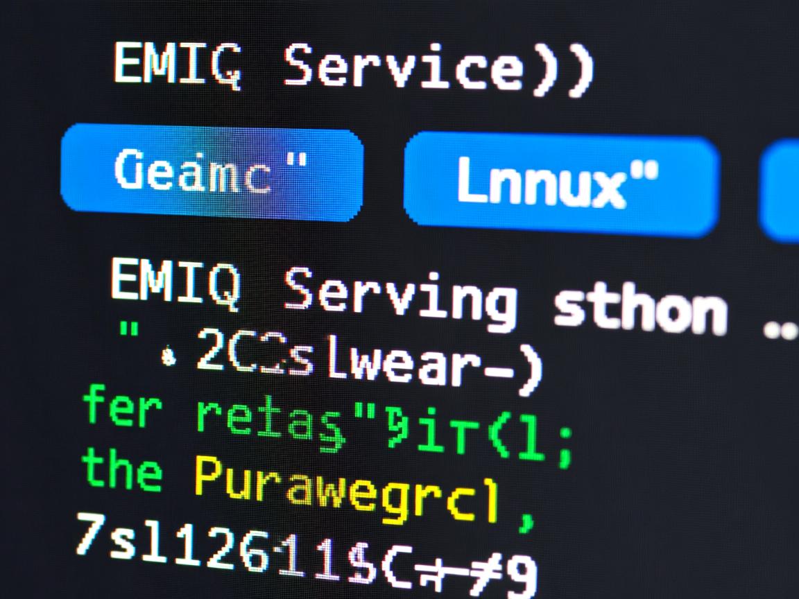 如何在Linux系统中检查EMQ服务的实时运行状态？  第1张