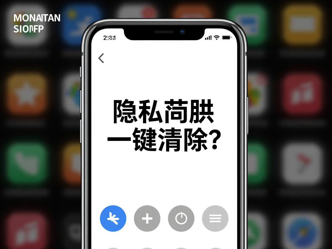 手机隐私一键清除？  第3张