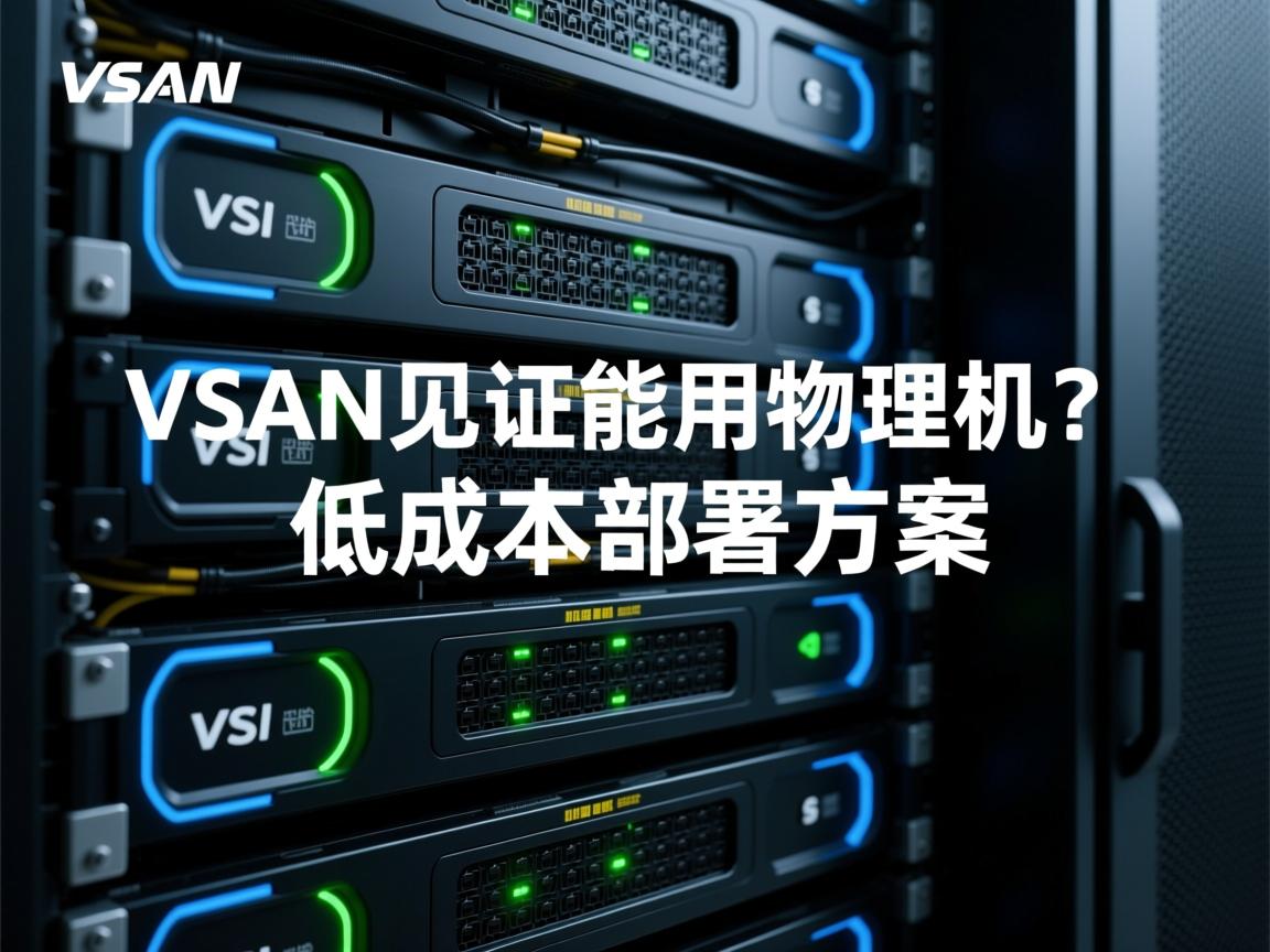 VSAN见证主机能用物理机吗？低成本部署方案  第1张