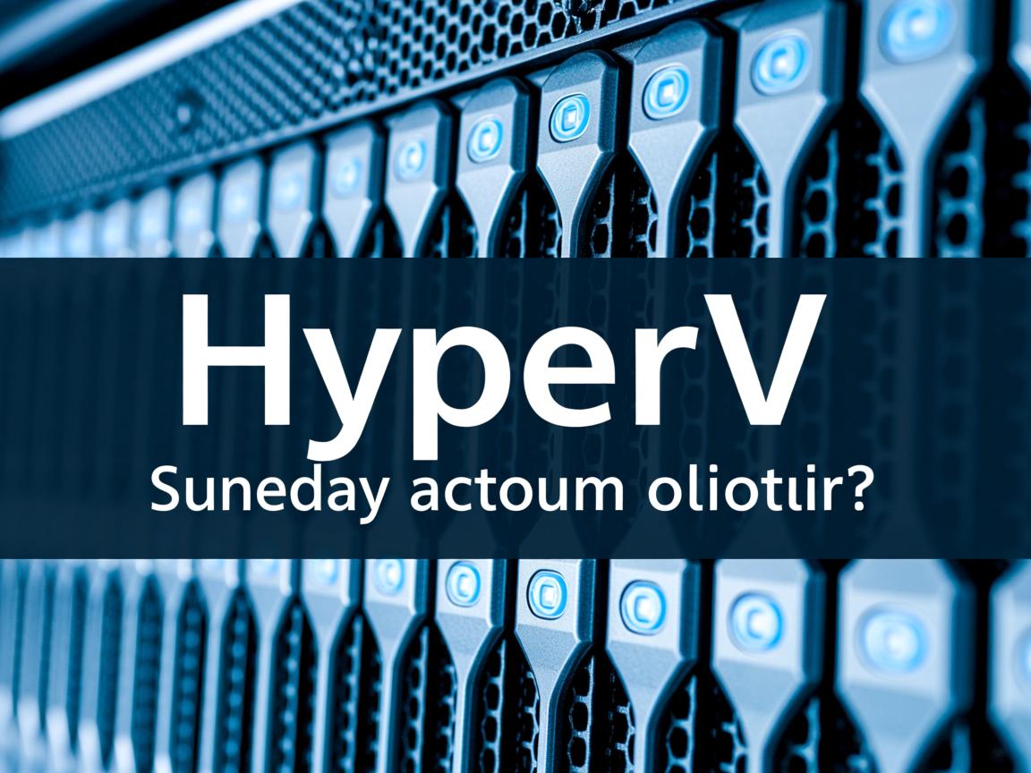 为什么HyperV物理机每周六自动关机? 第1张 为什么HyperV物理机每周六自动关机? 第1张