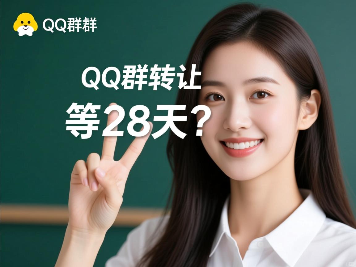 QQ群转让为何要等28天? 第1张 QQ群转让为何要等28天? 第1张