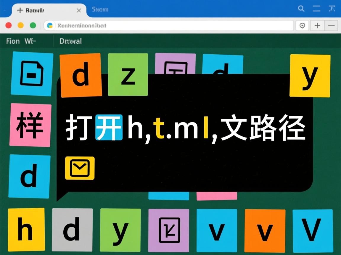 cmd怎样打开html文件路径  第2张