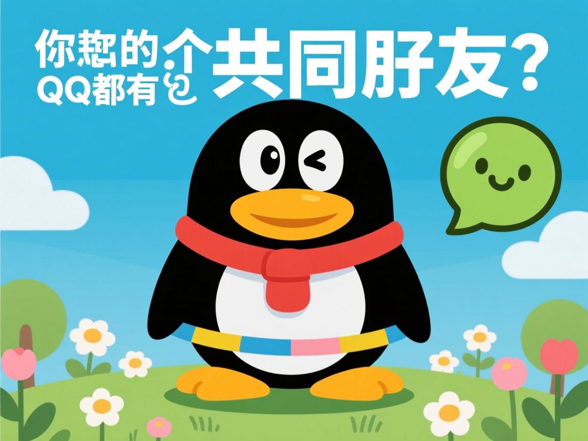 为何你的QQ都有这个共同好友？