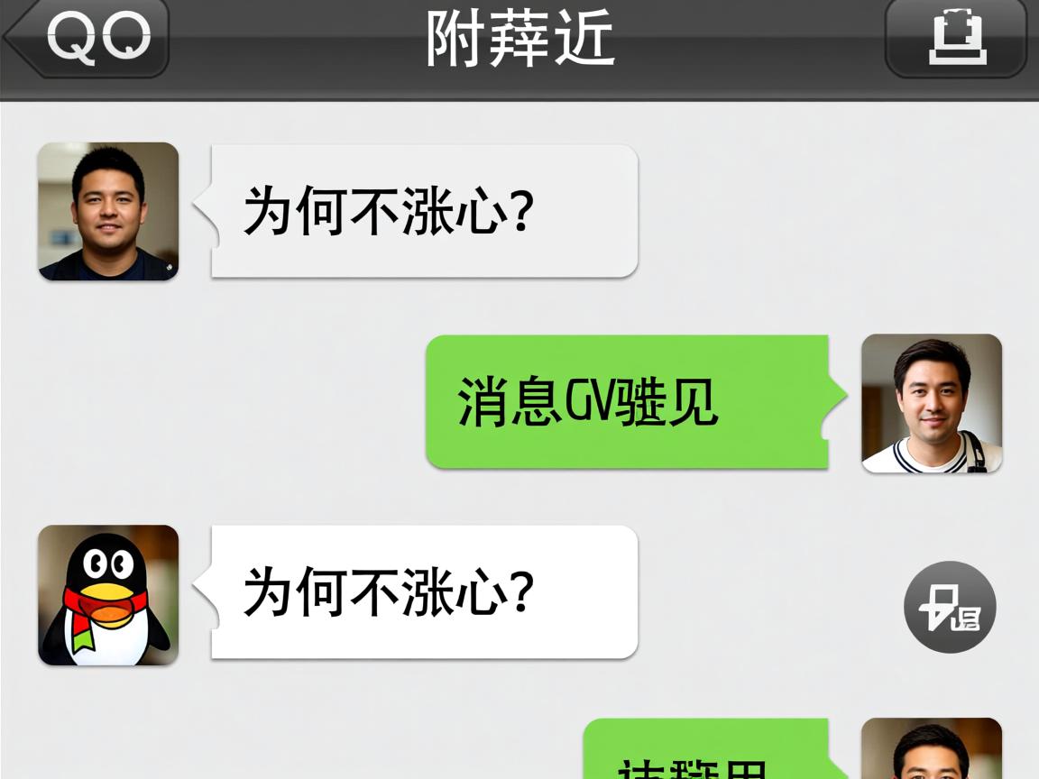 QQ附近发消息为何不涨心? 第1张 QQ附近发消息为何不涨心? 第1张