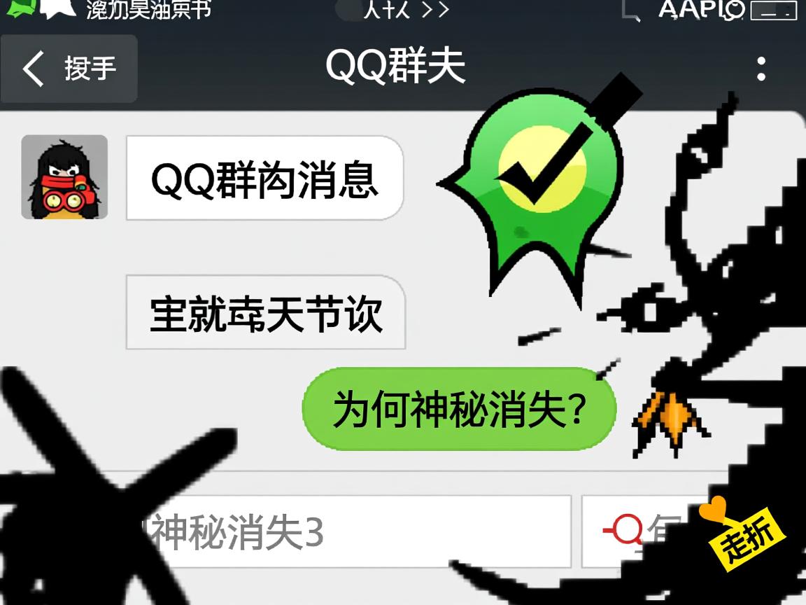 QQ群发消息为何神秘消失? 第1张 QQ群发消息为何神秘消失? 第1张