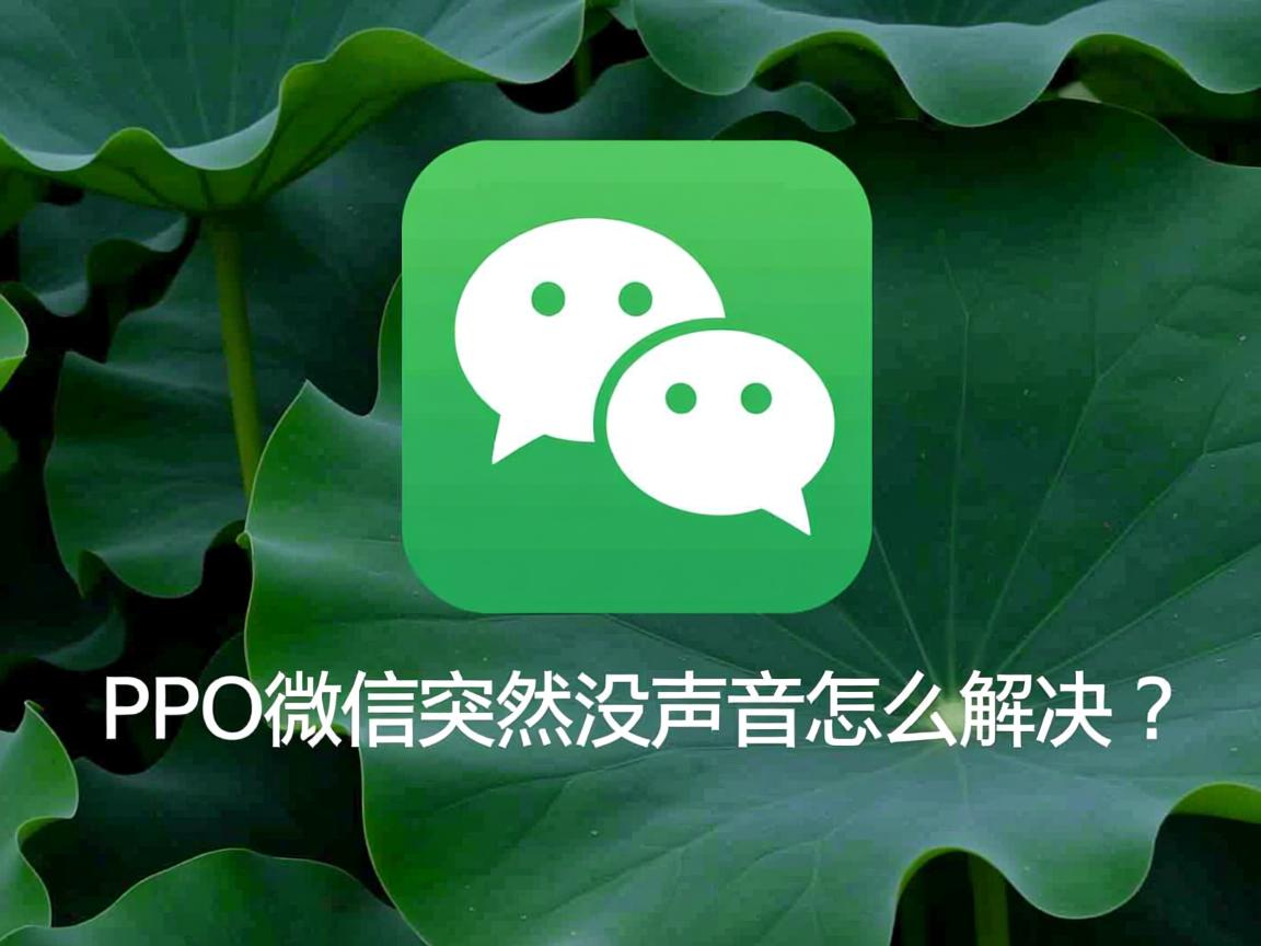 OPPO微信突然没声音怎么解决? 第2张 OPPO微信突然没声音怎么解决? 第2张