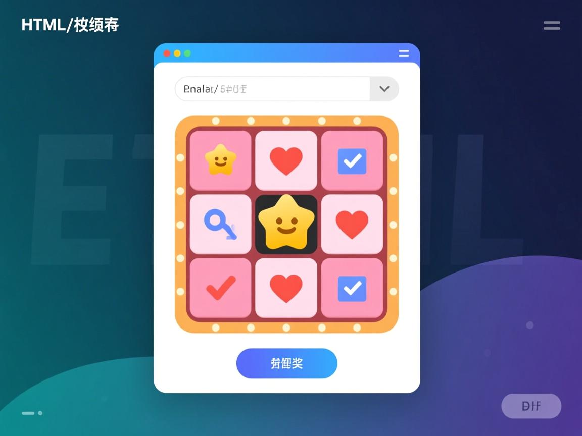 如何用HTML制作抽奖功能? 第1张 如何用HTML制作抽奖功能? 第1张