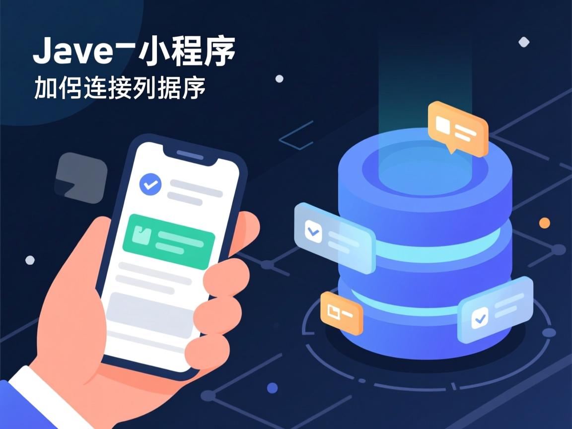 Java小程序如何连接数据库？  第1张