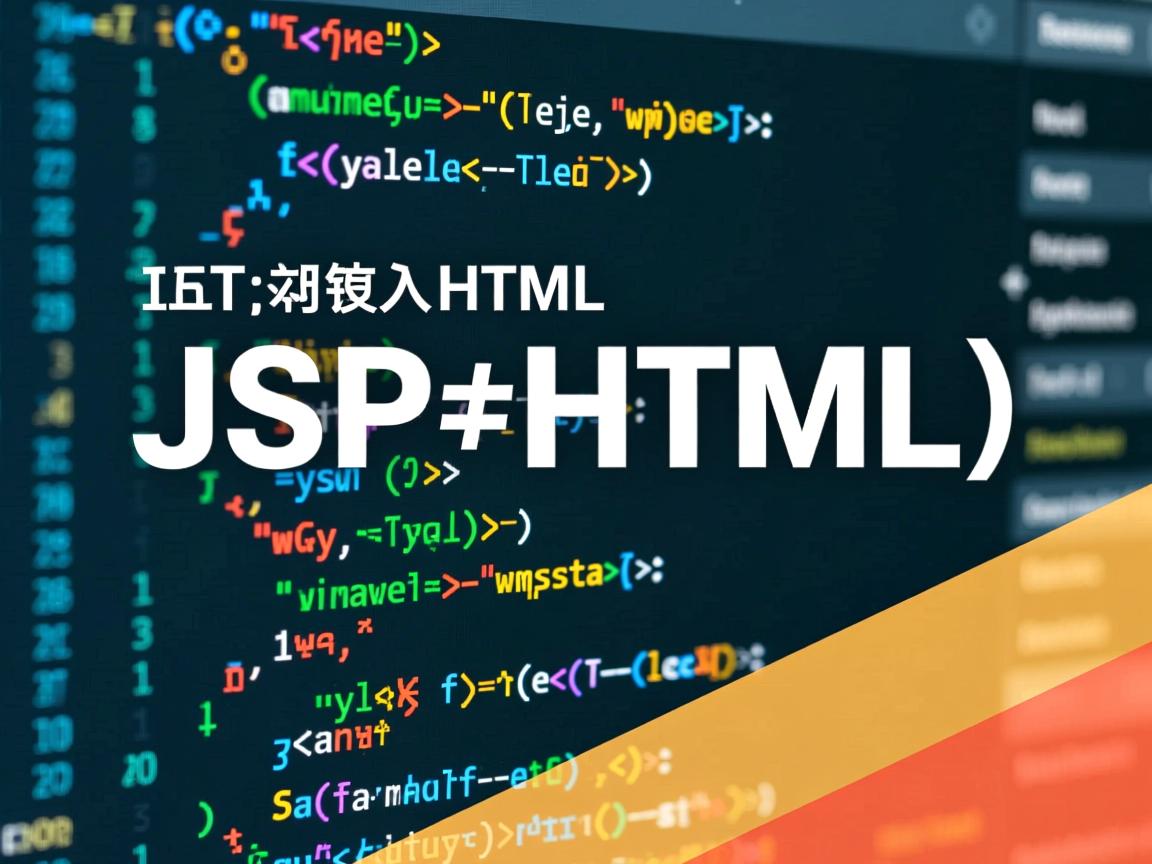 JSP中如何嵌入HTML代码  第1张