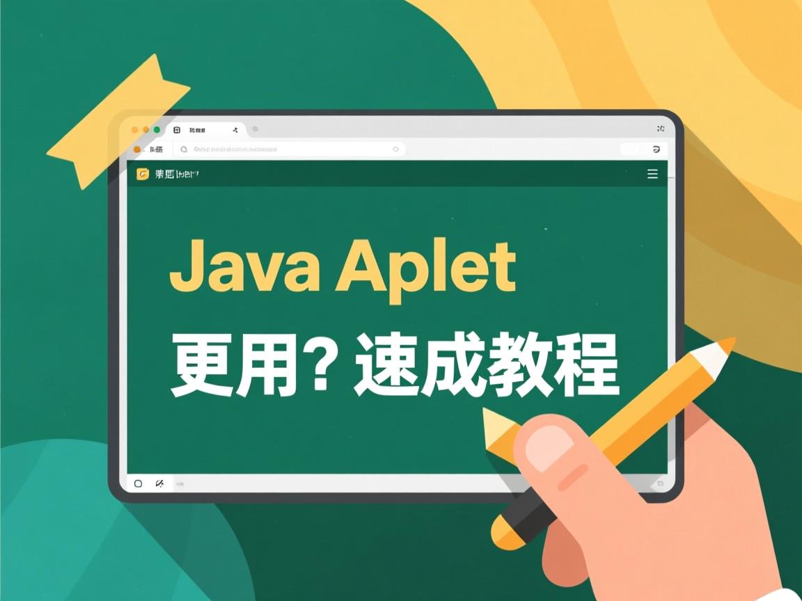 Java Applet怎么用?速成教程 第3张 Java Applet怎么用?速成教程 第3张