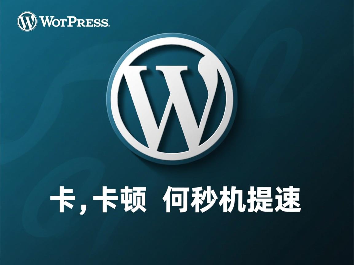 WordPress卡顿如何秒提速? 第2张 WordPress卡顿如何秒提速? 第2张