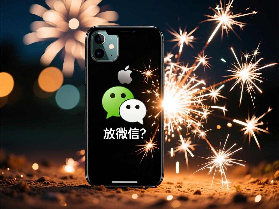 苹果8P微信为何不放烟花？  第1张