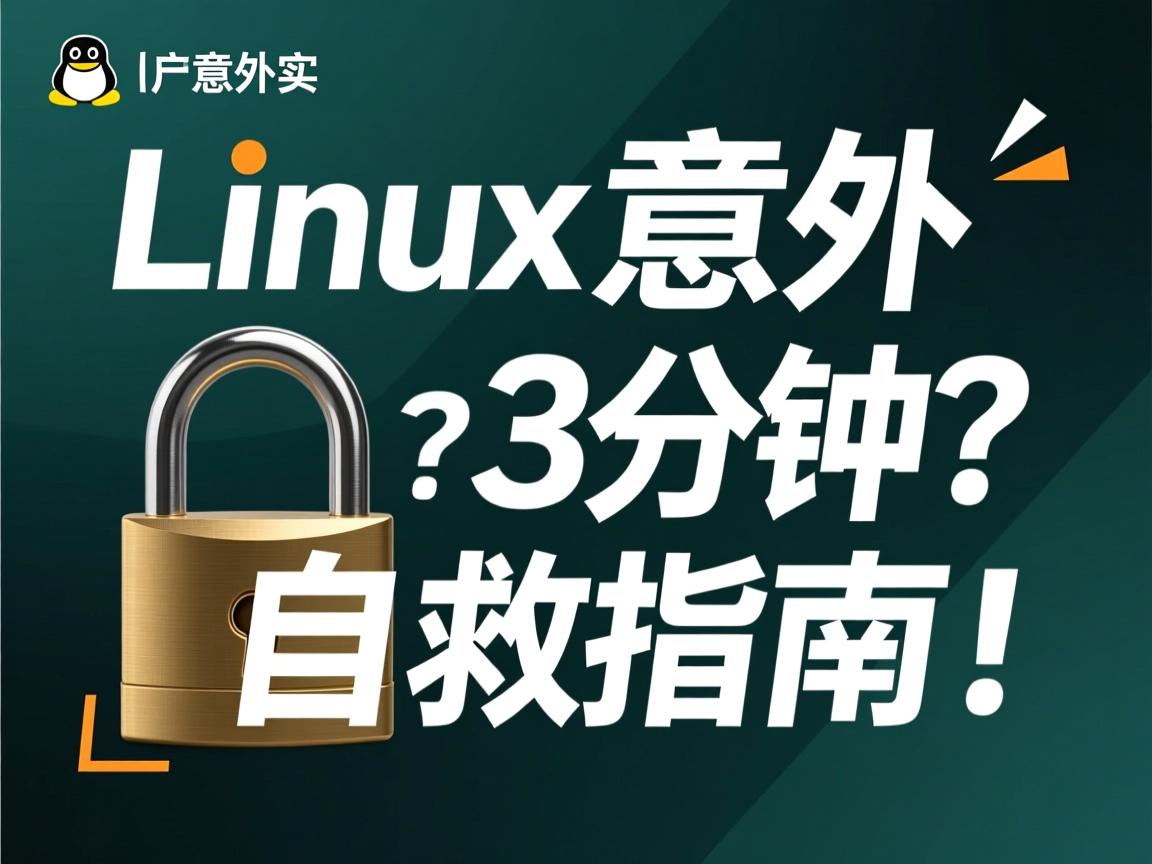 Linux账户意外被锁？3分钟自救指南！  第1张