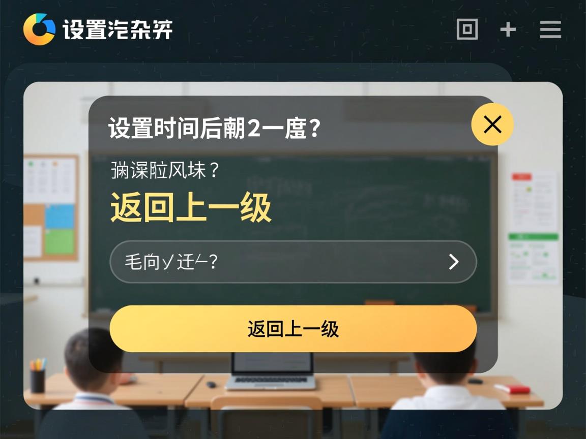 Java设置时间后如何返回上一级  第2张