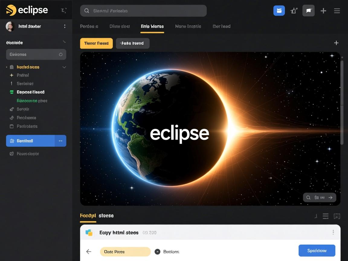 eclipse新建html步骤？  第2张