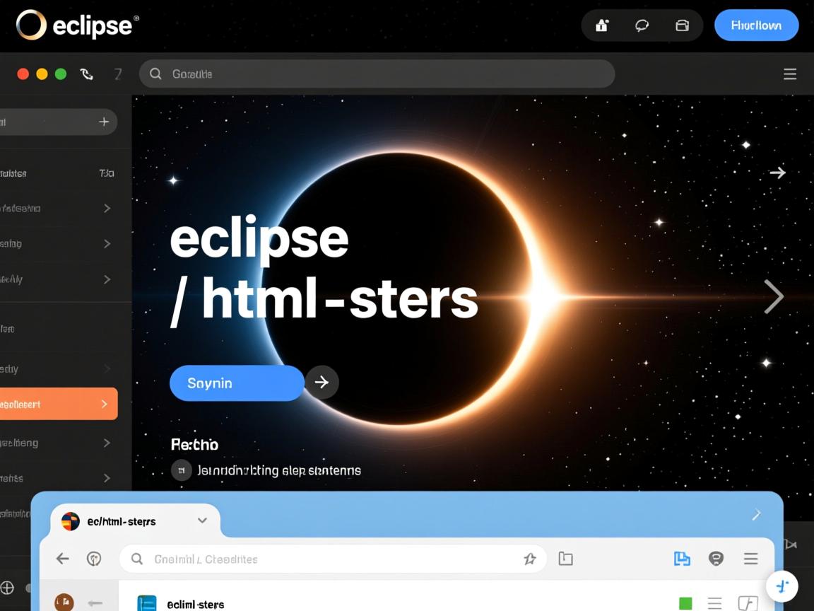 eclipse新建html步骤？  第1张