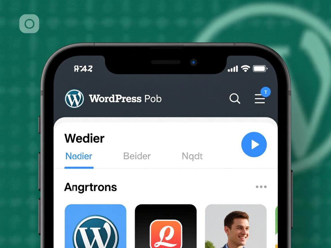 WordPress手机版导航栏如何修改  第1张