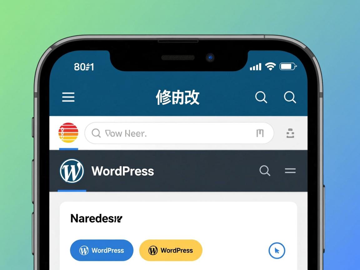 WordPress手机版导航栏如何修改  第3张