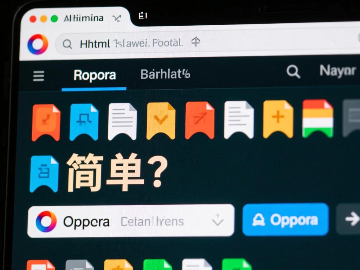 Opera怎样导入html书签最简单? 第1张 Opera怎样导入html书签最简单? 第1张