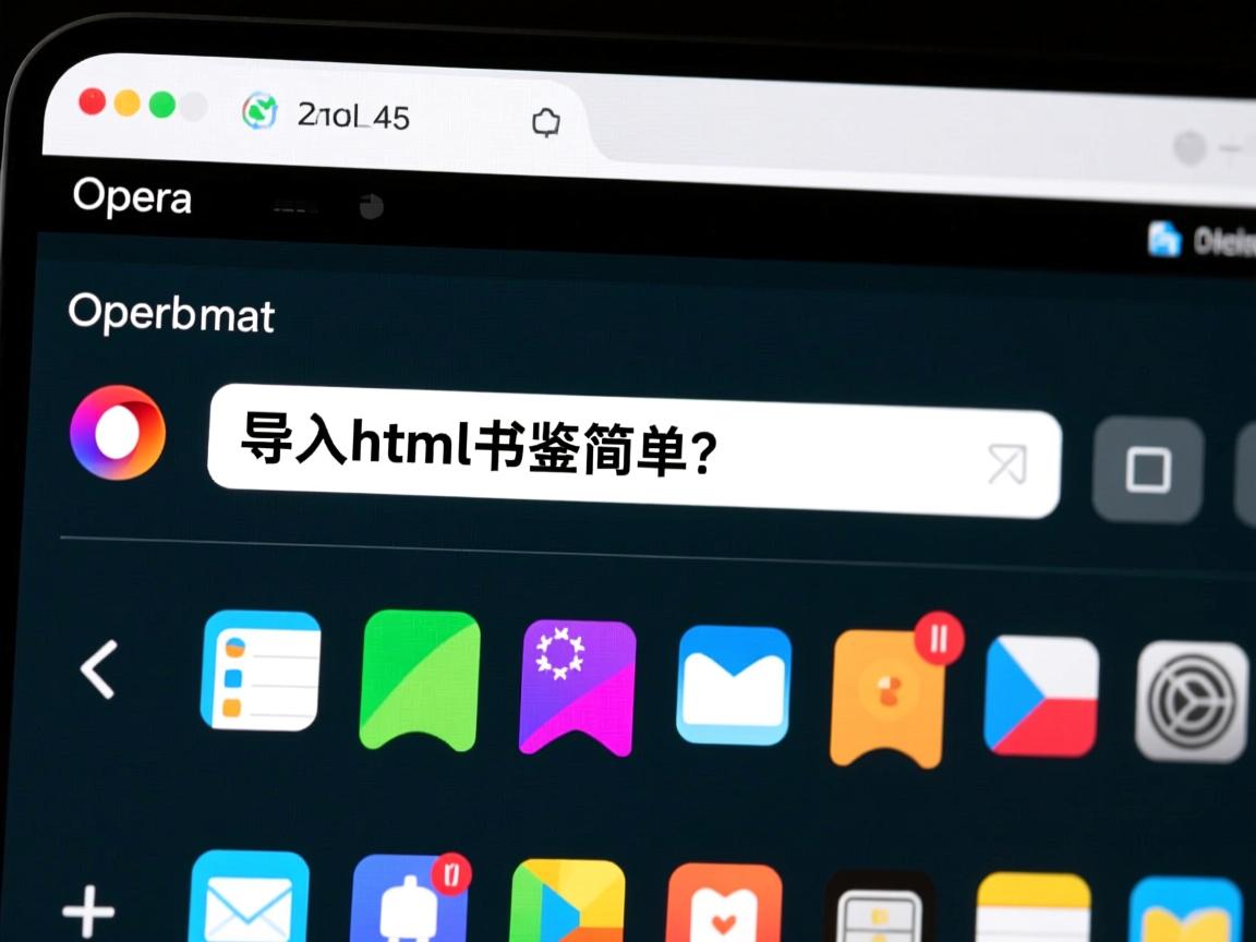 Opera怎样导入html书签最简单? 第2张 Opera怎样导入html书签最简单? 第2张