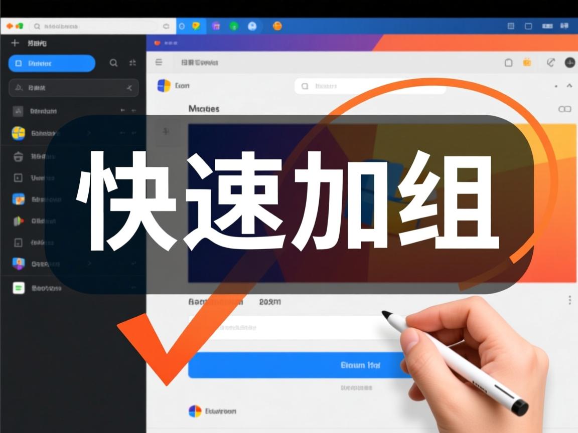 Linux用户怎么快速加组？