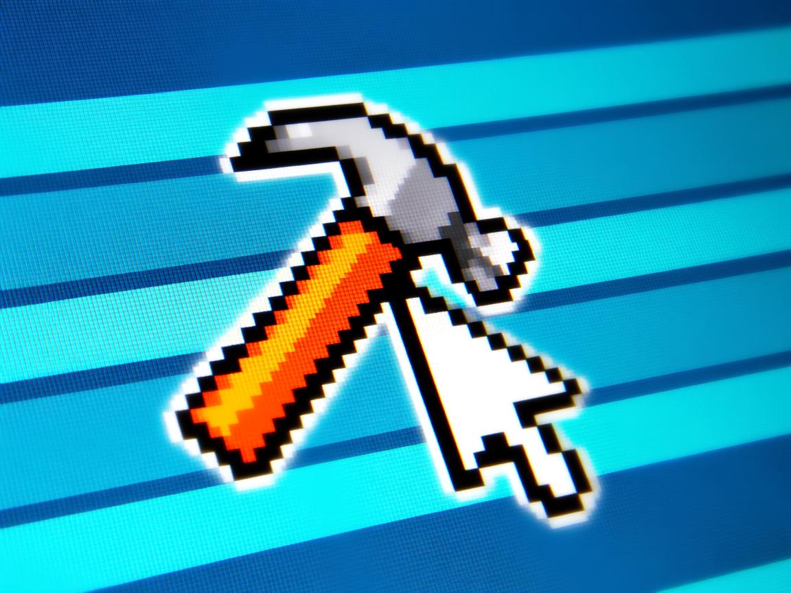 如何用HTML5将光标变为锤子？  第1张