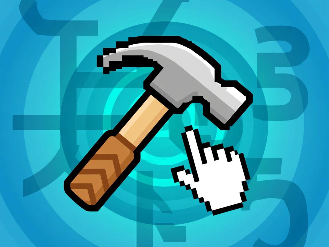 如何用HTML5将光标变为锤子？  第2张