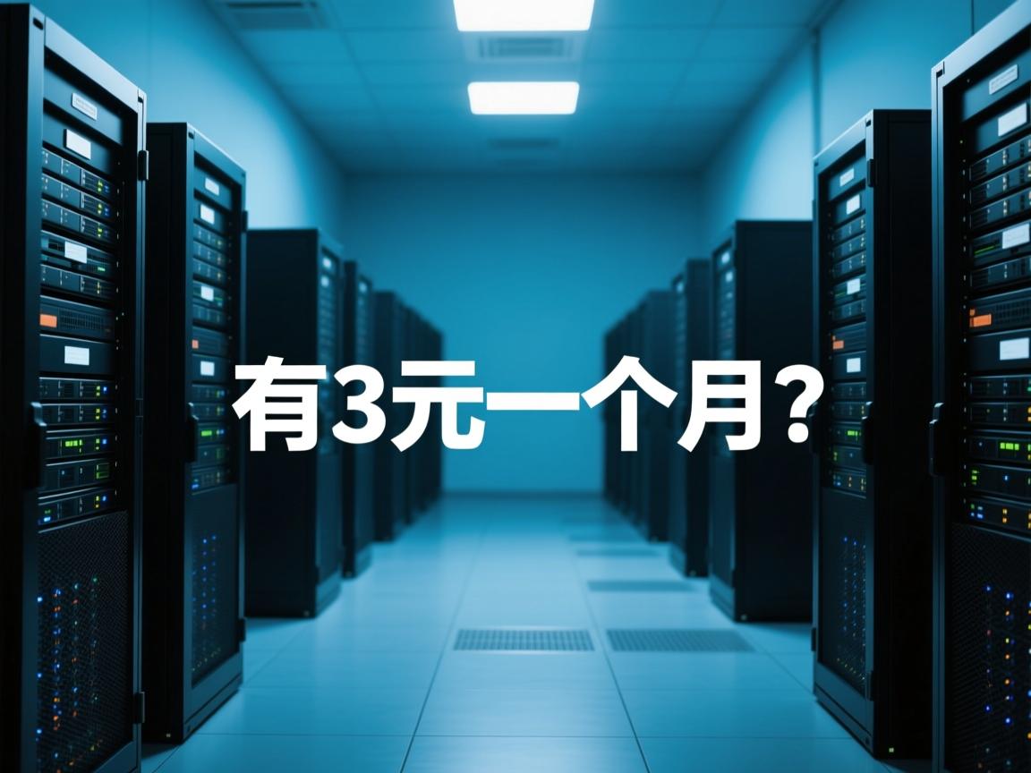 虚拟主机真有3元一个月的？