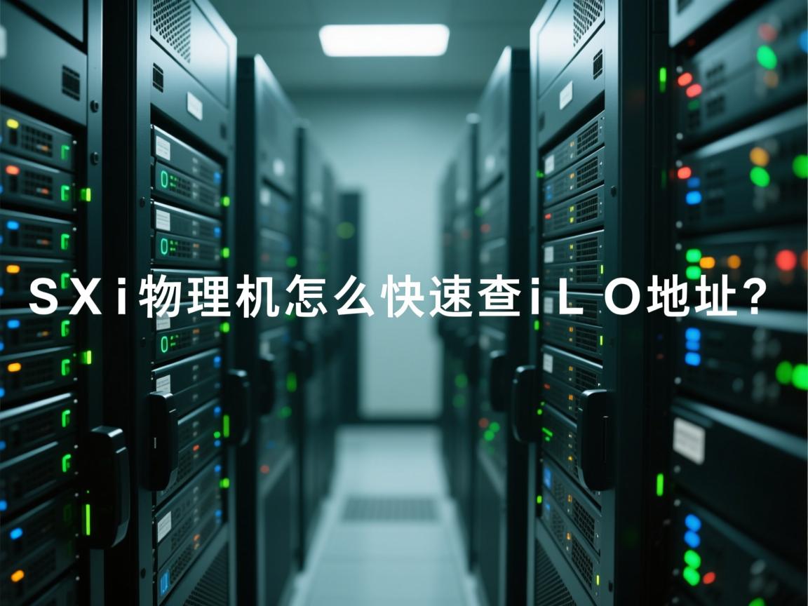 ESXi物理机怎么快速查iLO地址？