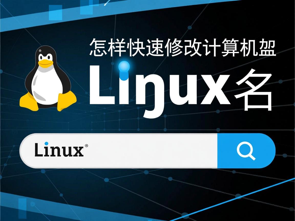 Linux怎样快速修改计算机名？  第2张