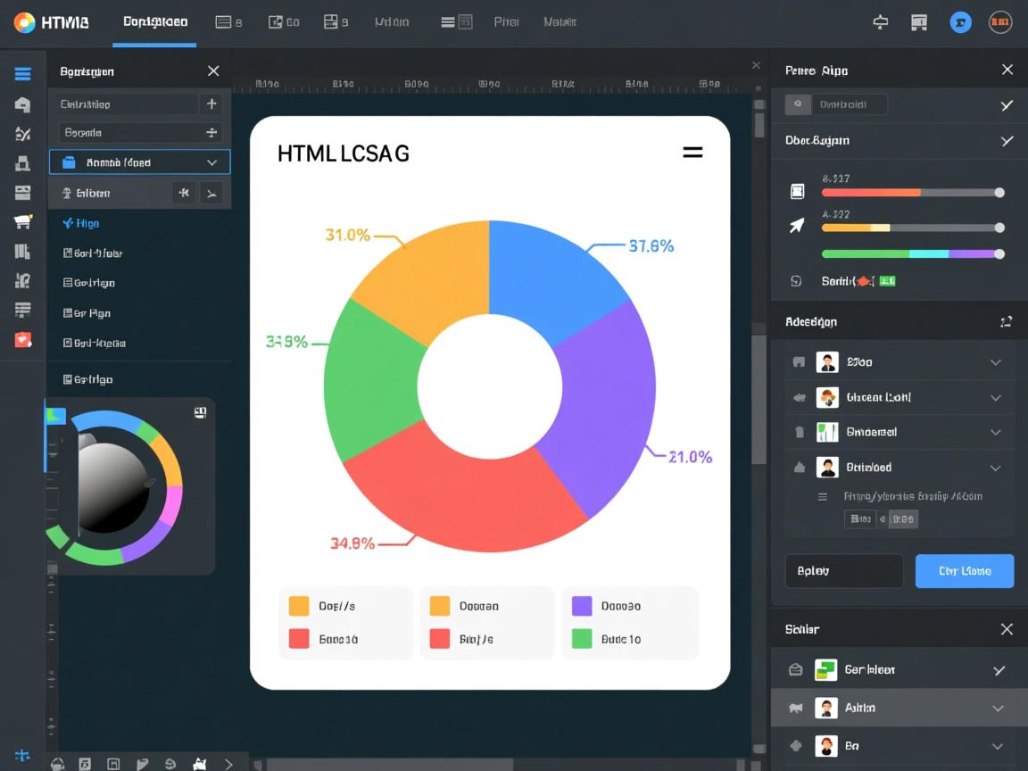如何仅用HTML和CSS制作饼图？  第1张